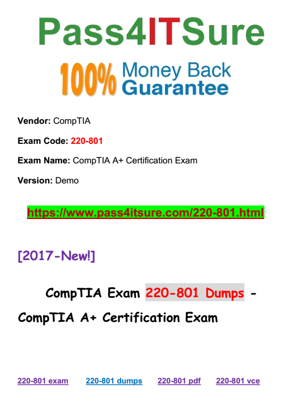 220-801 dumps