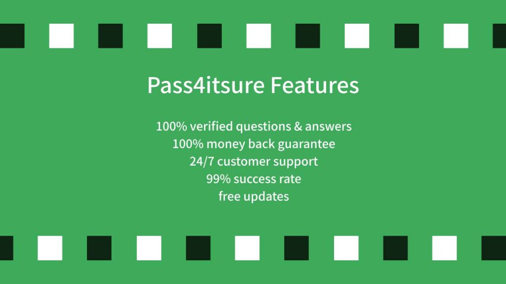 Pass4itsure  Features